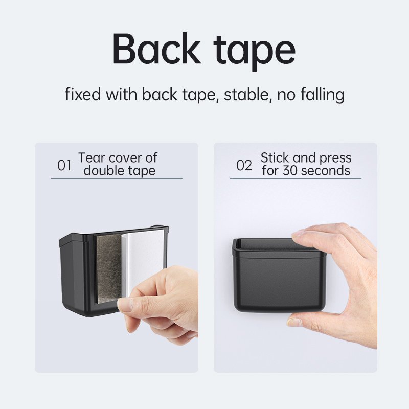 ISO9001 Dual Layer Car Dashboard Mount Wall Mount Phone Holder Cigarette Box Organizer car mobile phone holder