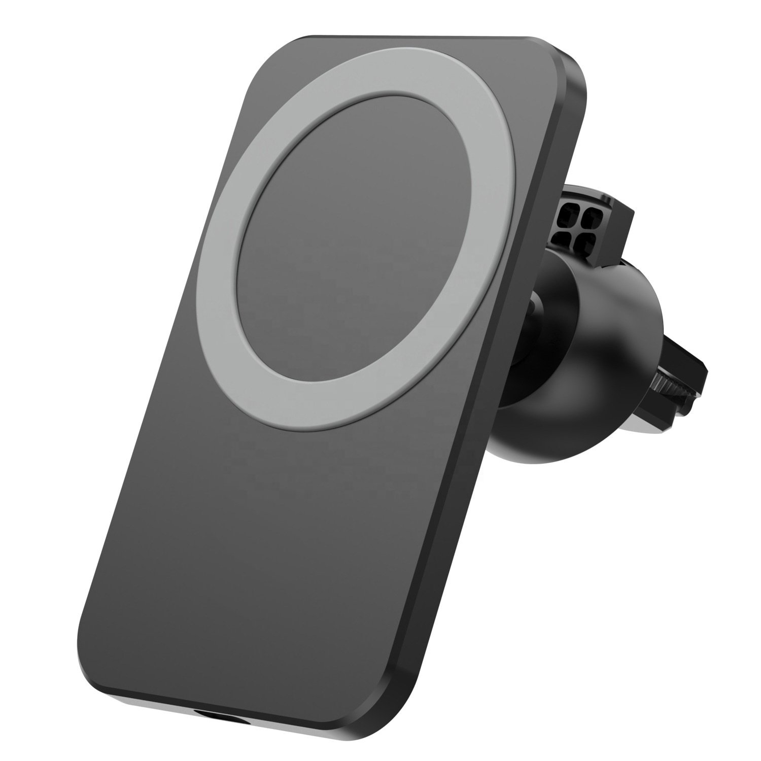 Magnetic Phone Holder Car Wireless Charger 15W Fast Wireless Charger Car Wireless Quick Charger