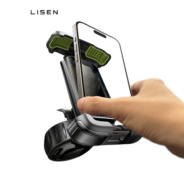 Lisen 2024 Trending 360 degree cell phone bicycle motorbike motorcycle mobile phone holder stand