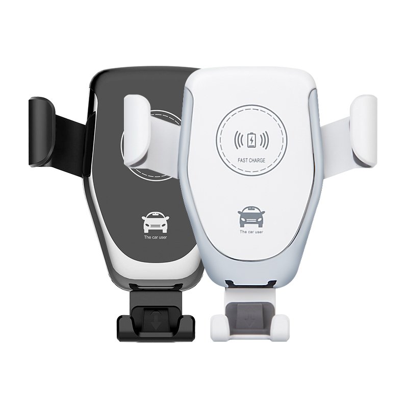 Auto Clamping Carregador Cargadores De Celulares Carga Rapida Celular Telefono Cellular USB Wireless Car Holder Phone Charger