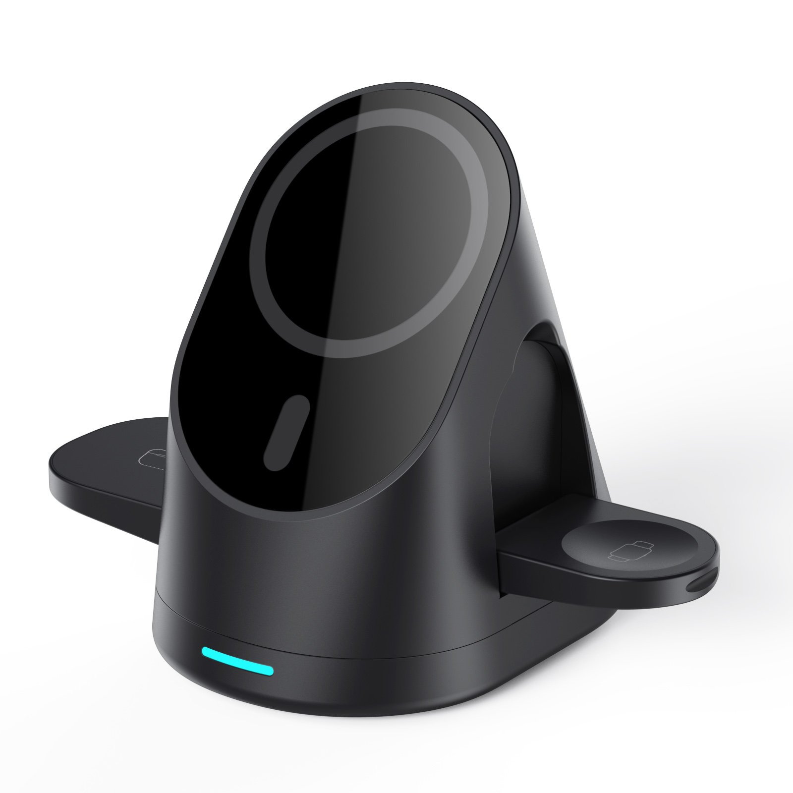 Factory Fast Wireless Charger Holder For Phone Retractable Car Wireless Charger Fashion Smart Watches Wireless Charger Magnetic