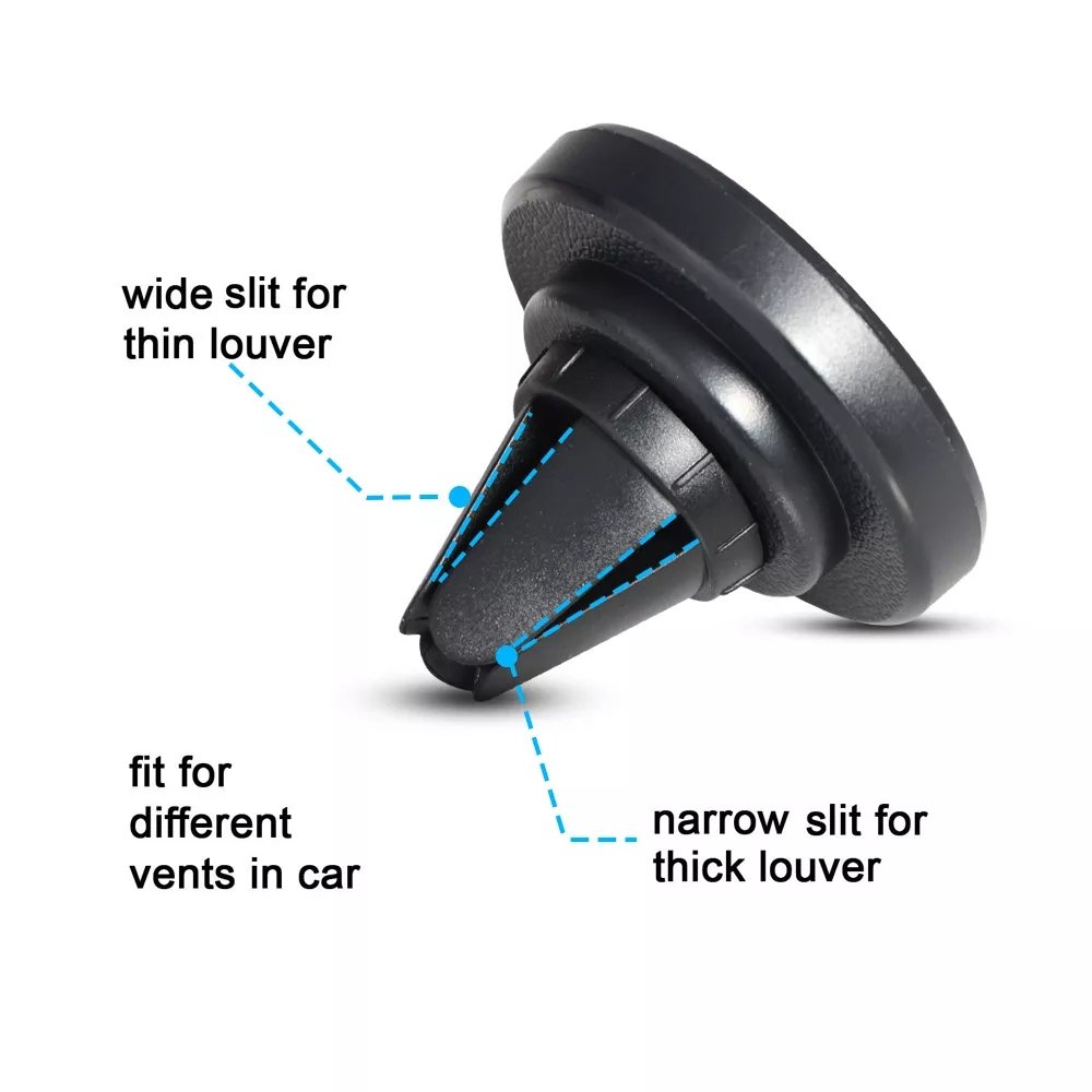 Custom Logo Mini Air Vent Mount Magnetic Cell Phone Mobile Holder Universal Car Holder