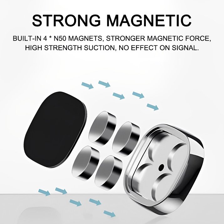 Mini Universal Strong Magnet Wall Mount Stand Dashboard Magnetic Phone Holder For Car