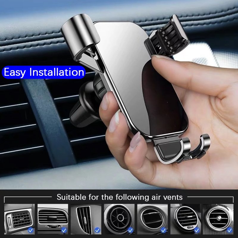 Top Seller New Universal Car Phone Holder Air Vent Clip Mobile Phone Magnetic Car Holder