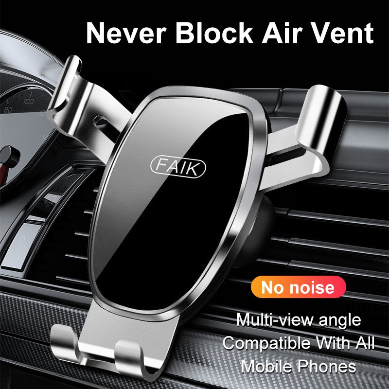 Dashboard Car Phone Holder Air Vent Car Mobile Phone Mount Smart Induction Car Holder Black Customized Box Portable Bmw 02 (E10)