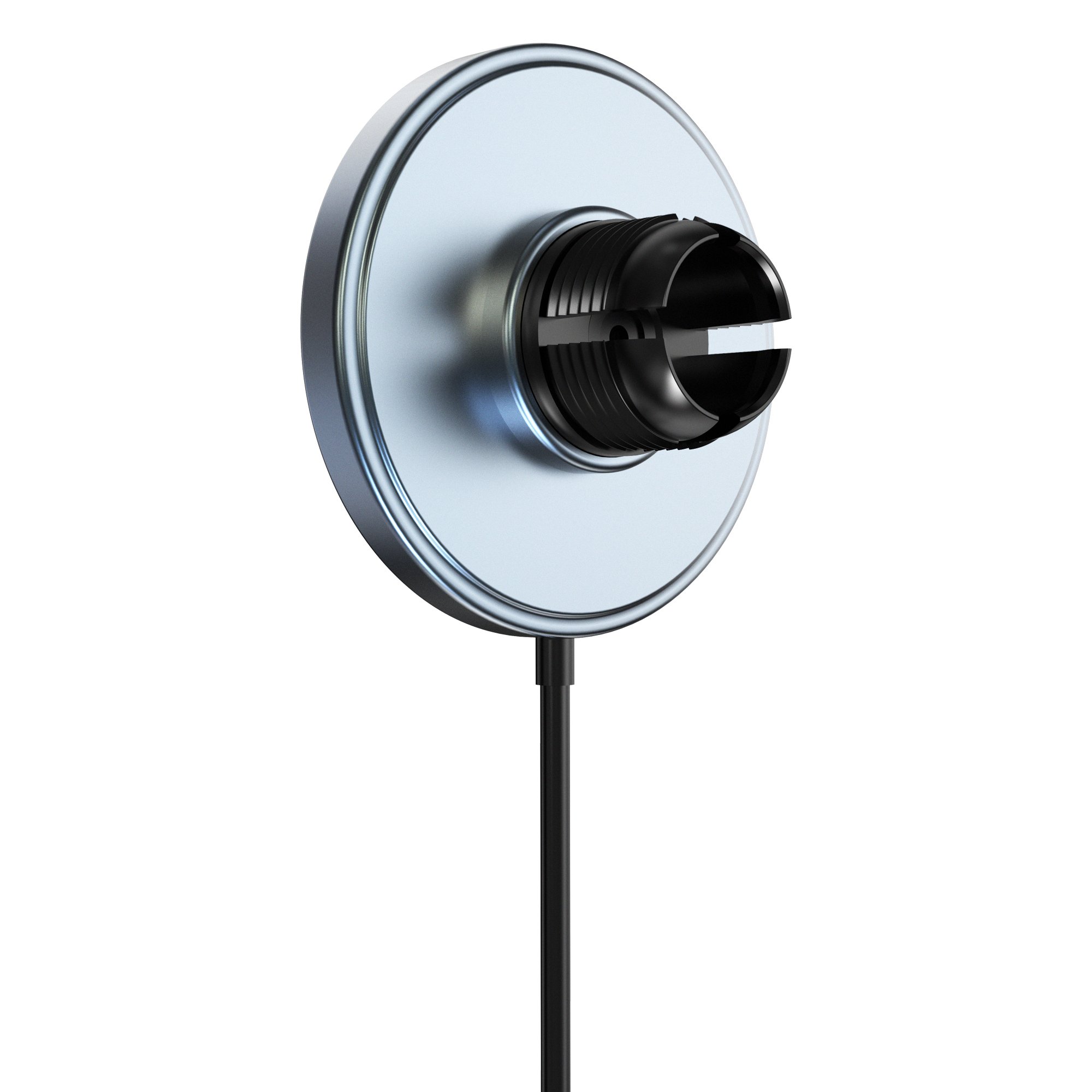 Aluminum Alloy Ultra-thin Qi2 15W Wireless Charger Magnetic Car Holder For iPhone 12/1314/15 Mini Pro Max