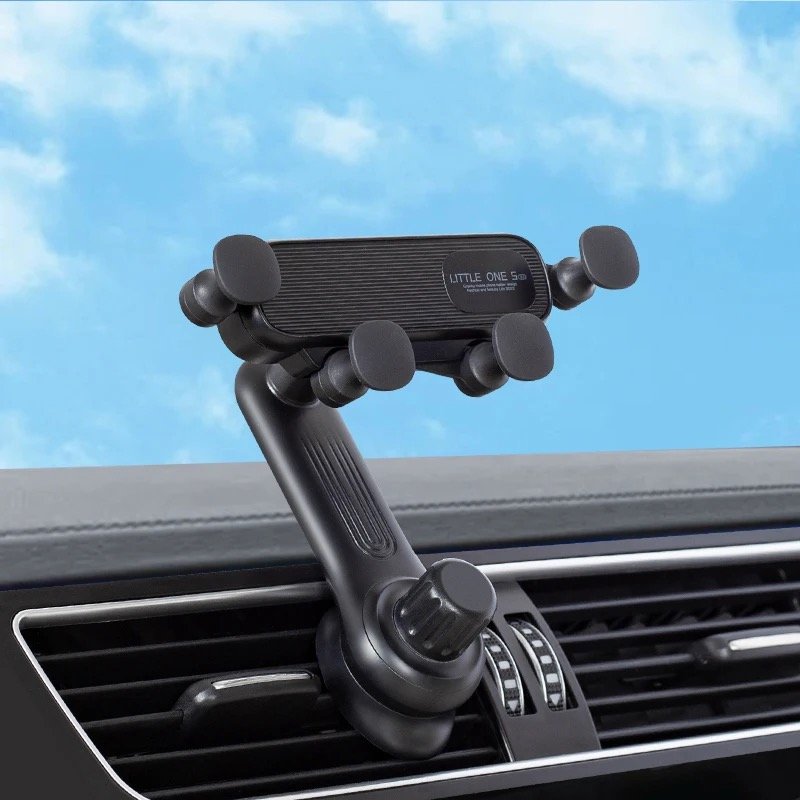 Universal 360 Rotating Multifunctional Adjustable Universal Car Long Hook Air Outlet Holder