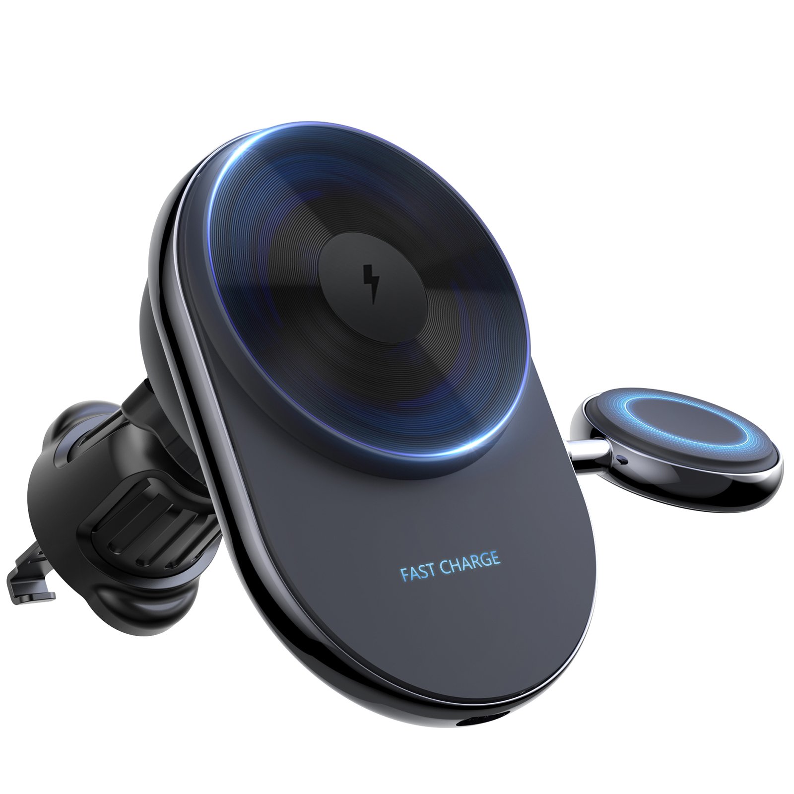 Best Selling Products S17 Multifunctional Magnetic Refrigeration Car Wireless Charger Suitable for smart Watch Phone Stand