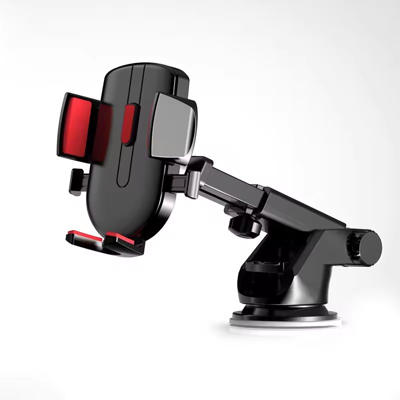 High Quality Universal 360 degree Rotating Strong suction cup Car Phone Holder with Retractable automatic lock