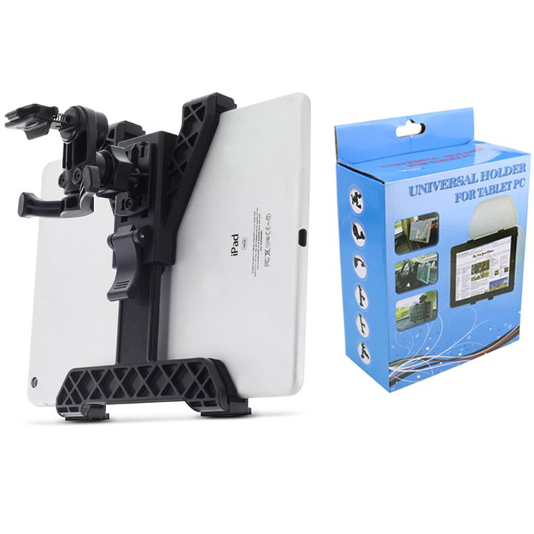 Universal Car Vent Tablet Mount, Air Vent Clip Tablet Holder for Car with Adjustable Hook Clamp for iPad 4.7-12.9"