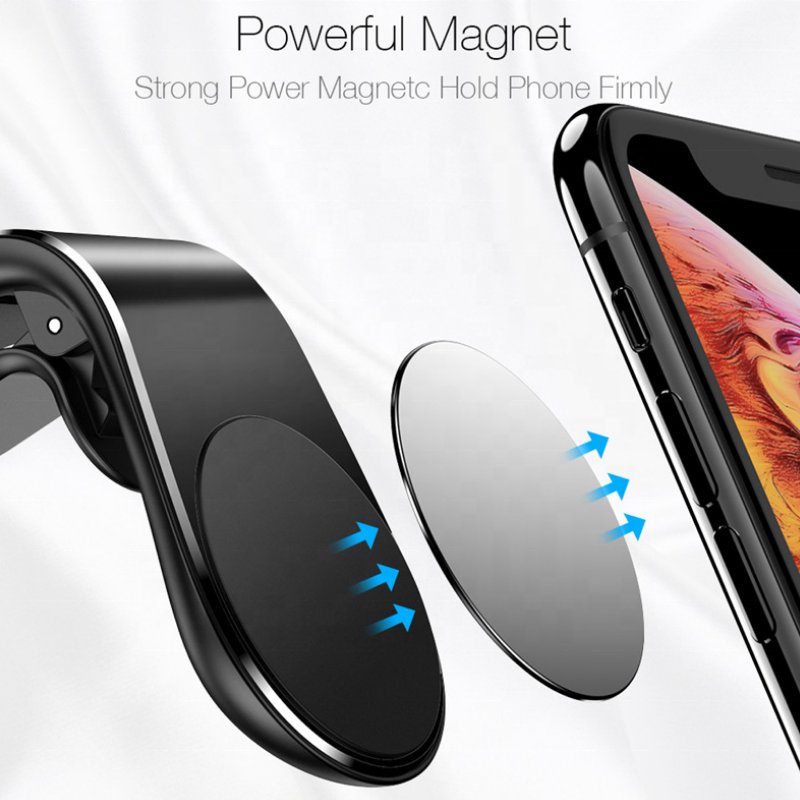 Magnetic Air Vent Stand Magnet Support cellphone car holder magnetic phone holder logo