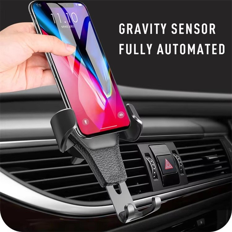 Universal Gravity Auto Phone Holder Car Air Vent Clip Mount Mobile Phone Holder Stand Cell Phone Stand For iPhone For Samsung