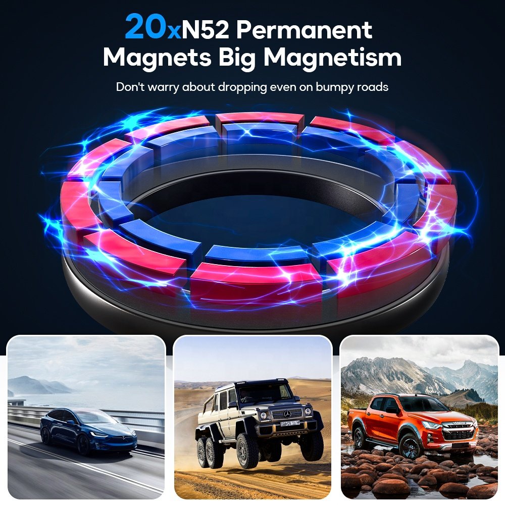 2024 tendencias innovadoras dashboard phone holder magsafe phone car holder magsafe car holder