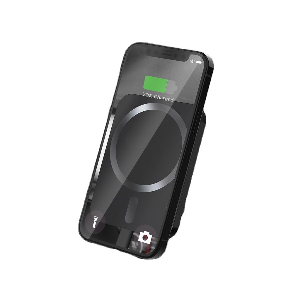 Hot Selling Magnetic 15W Car wireless charger holder for Iphone15 Built in strong magnet