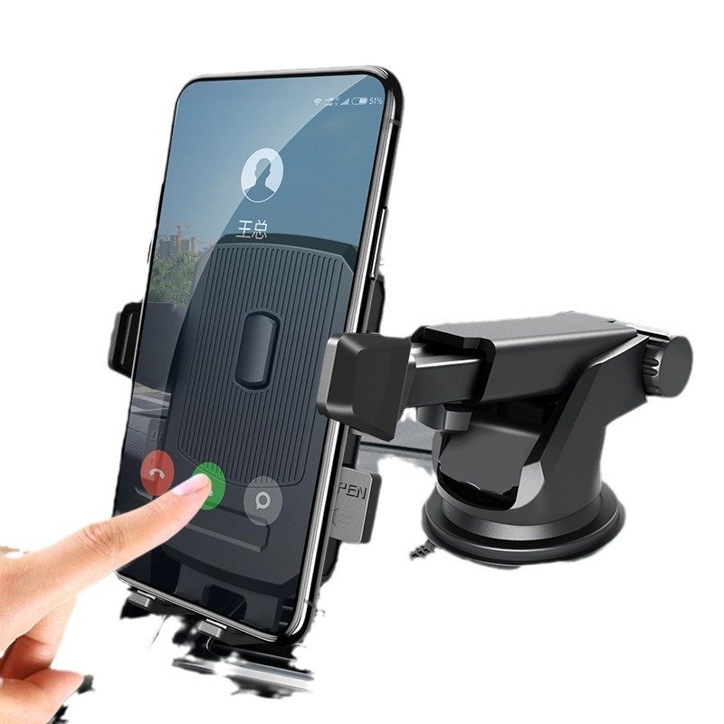 Car Phone Holder HOCO One Touch Vertical Button Navigation Mount ir Export Car Holder
