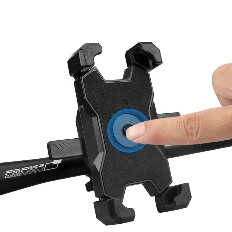 High quality motorcycle Universal pvc Metal Mobile phone holder bike motorcycle aluminium For Samsung accessories