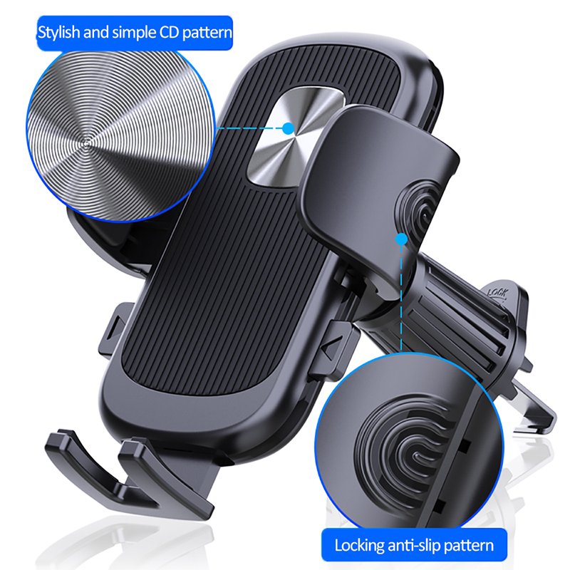 Flexible car air vent cell phone stand holder for mobile 360 degree rotatable car mobile phone holders