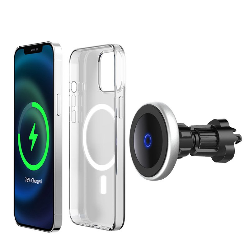 15W Fast Charging Car Holder quick charging Wireless charger Magnetic Wireless Car Charger for iphone13/14/15