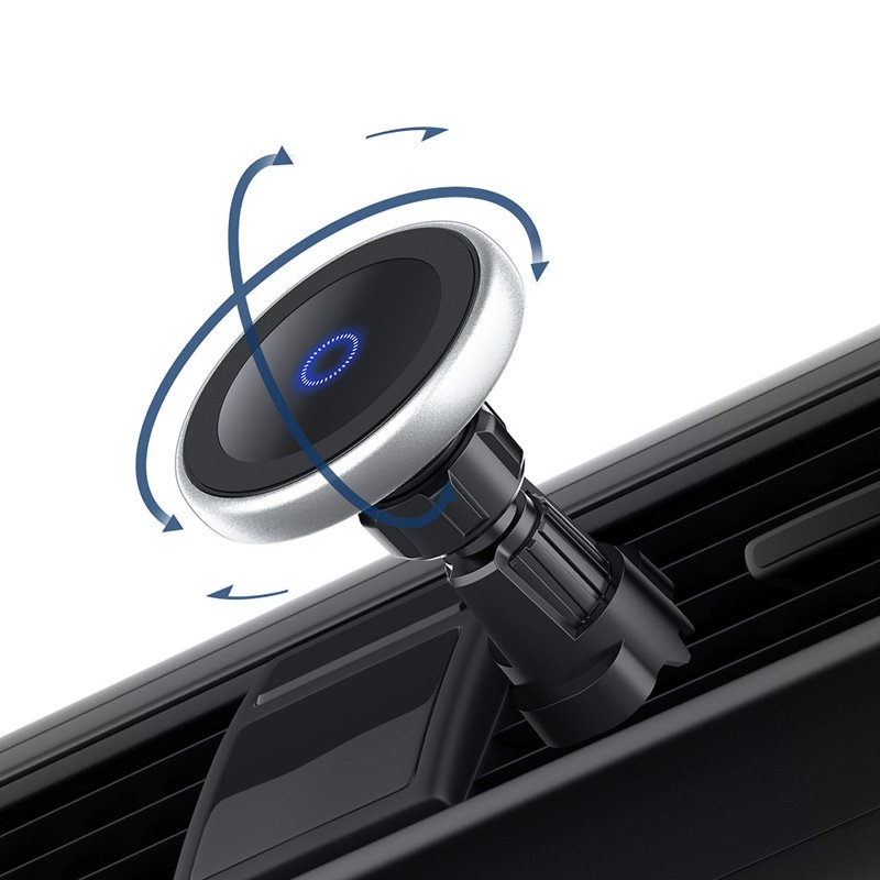 15W Fast Charging Car Holder quick charging Wireless charger Magnetic Wireless Car Charger for iphone13/14/15