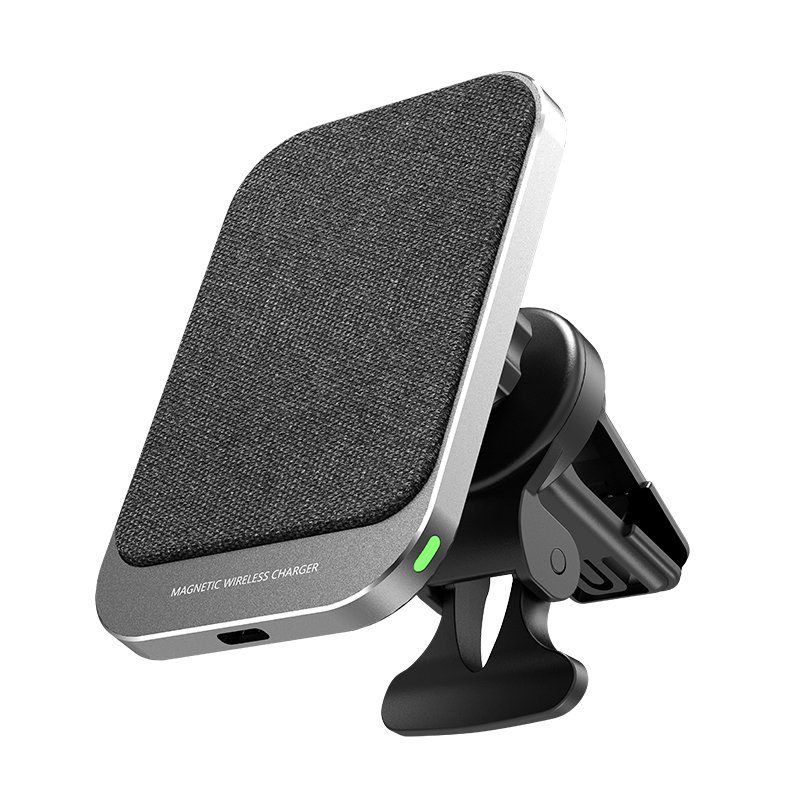 15W Fast Charging Phone Holder Magnetic Wireless Car Charger for IPhone 12 13 14 15 16