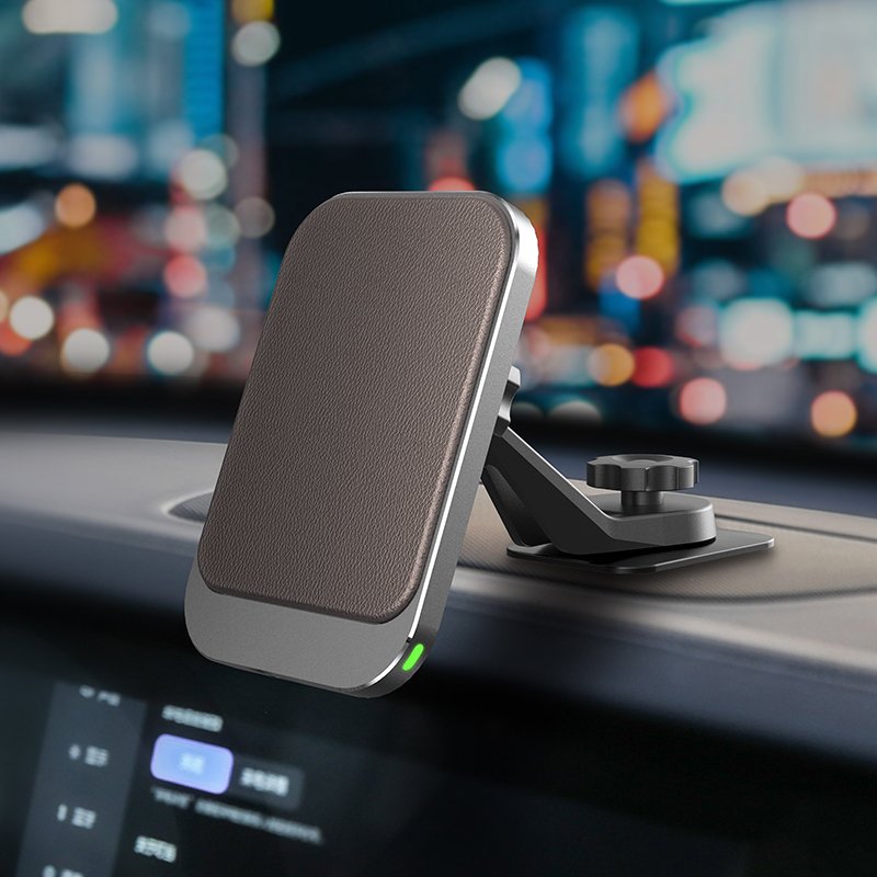 15W Fast Charging Phone Holder Magnetic Wireless Car Charger for IPhone 12 13 14 15 16