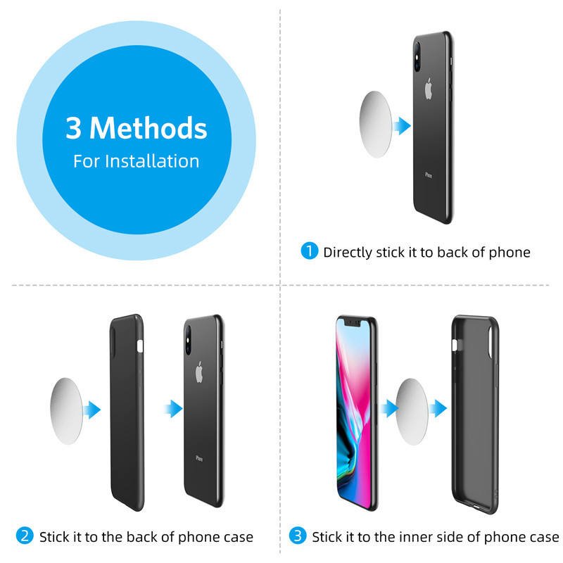 wholesale custom logo personalized 360 degree magnetic air vent car mount bracket phone holder