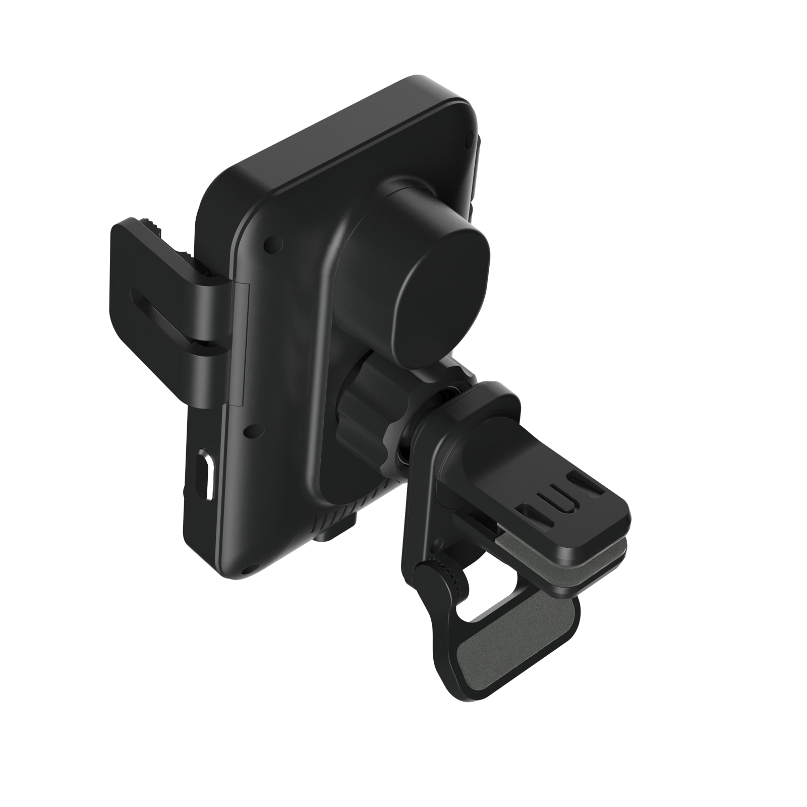 This is one Patented Design Three-sides Auto Sliding Car Phone Mount FOD 360 Degree Rotation Car Wireless Phone Holder