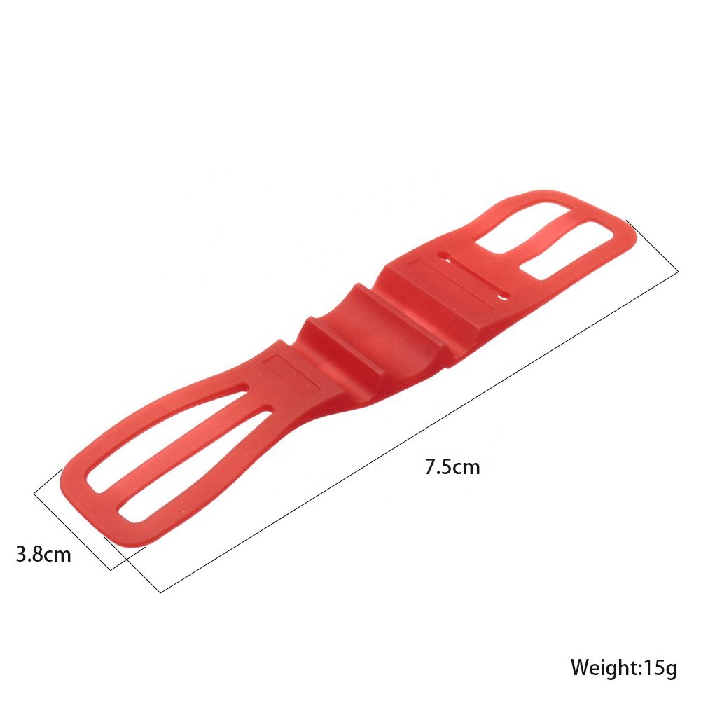 Silicone bicycle accessories bicycle phone holder anti drop phone holder