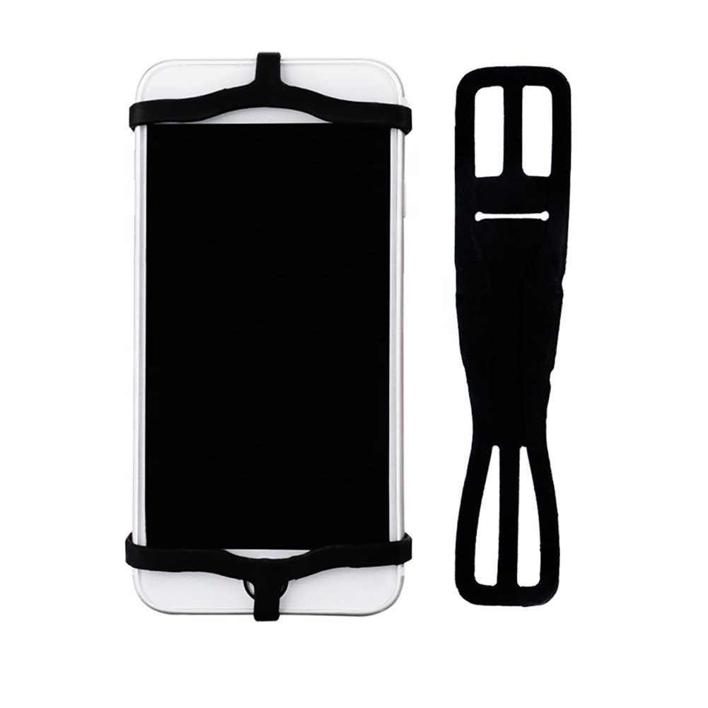 Silicone bicycle accessories bicycle phone holder anti drop phone holder