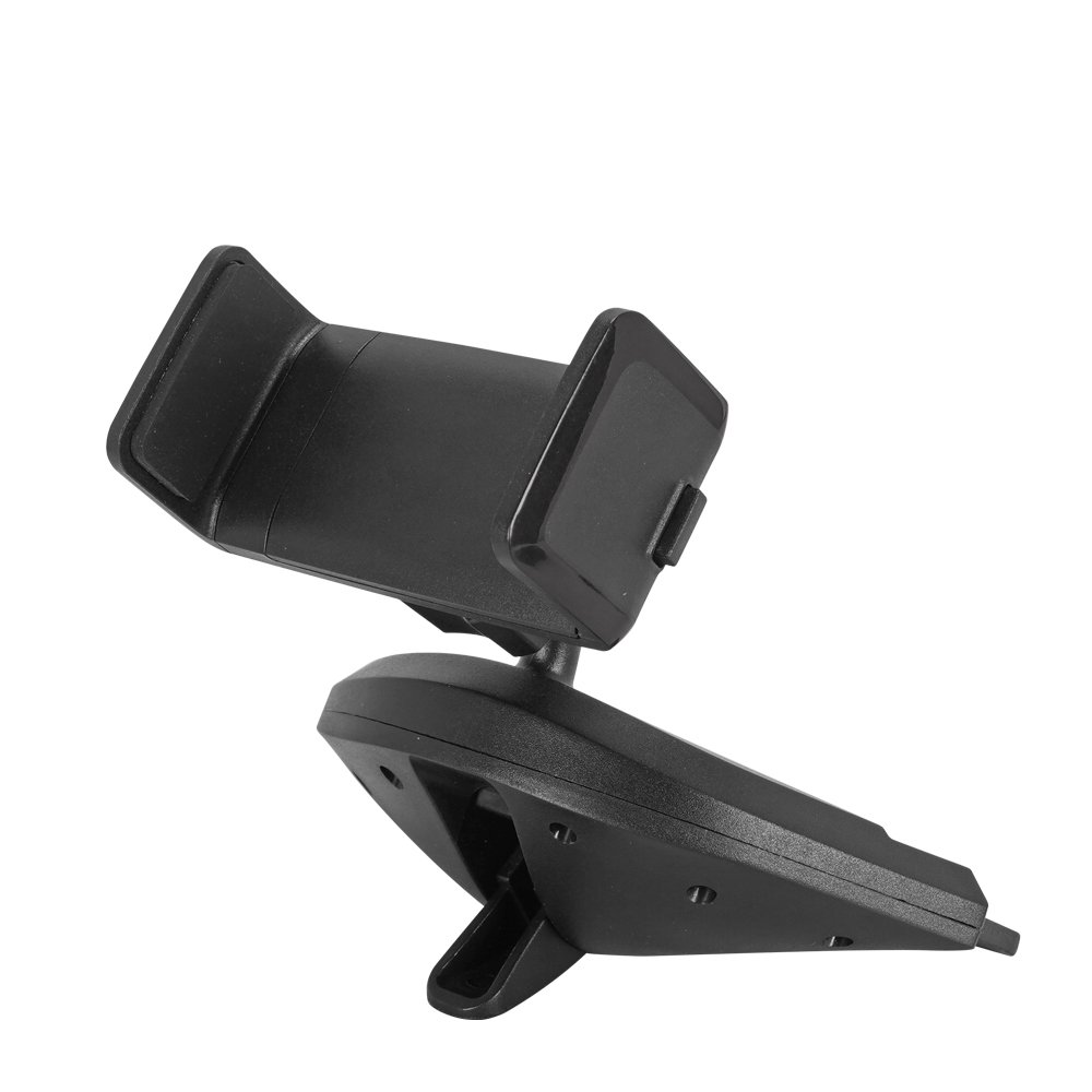 Universal CD Slot Holder Mount, Hands Free Car Phone Holder CD Slot Car Mount with One Hand Operation Design