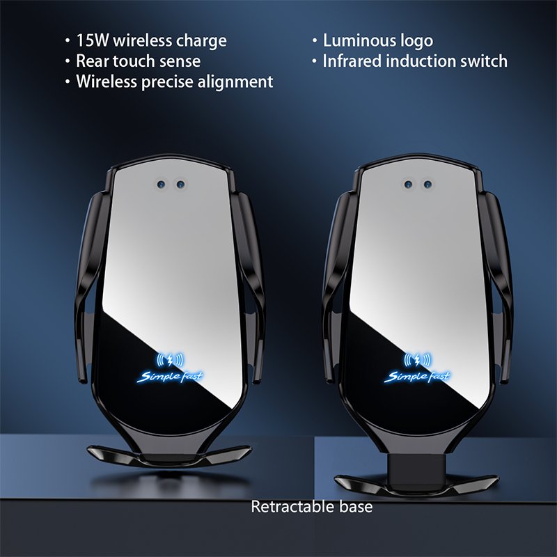 Mobile Phone & Accessories 15w Wireless Charger Car Phone Holder For Iphone Fast Wireless Charging Air Vent Mount