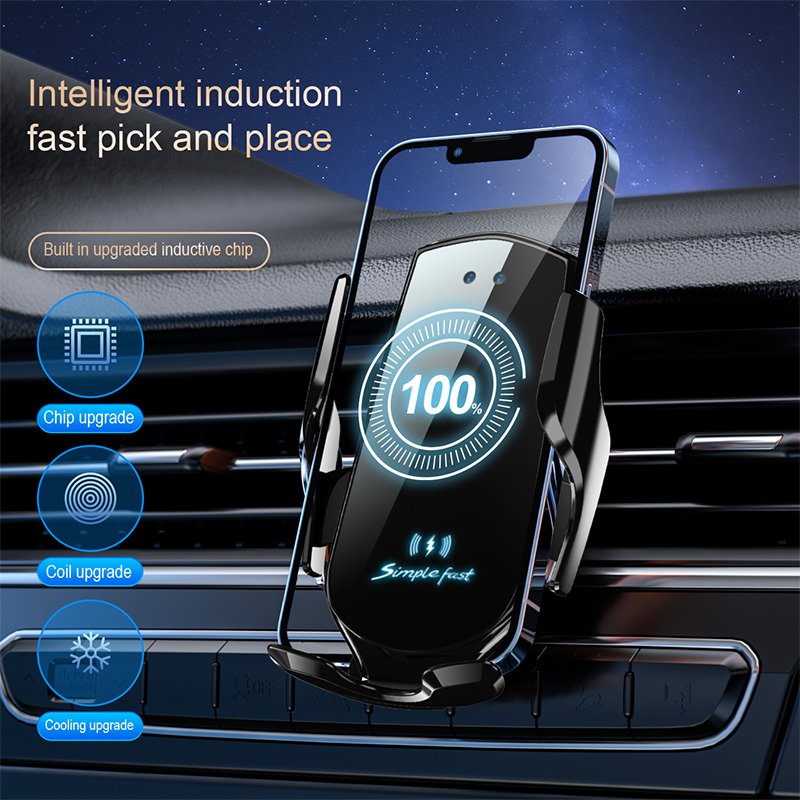 Mobile Phone & Accessories 15w Wireless Charger Car Phone Holder For Iphone Fast Wireless Charging Air Vent Mount