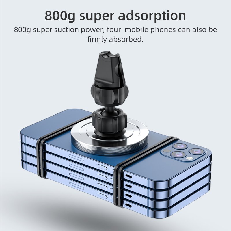 Adjustable Hands Free With Mobile Phone Holder For Car Iphone 12 Air Vent Car Mount Magnetic Stand Cell Phone Holder