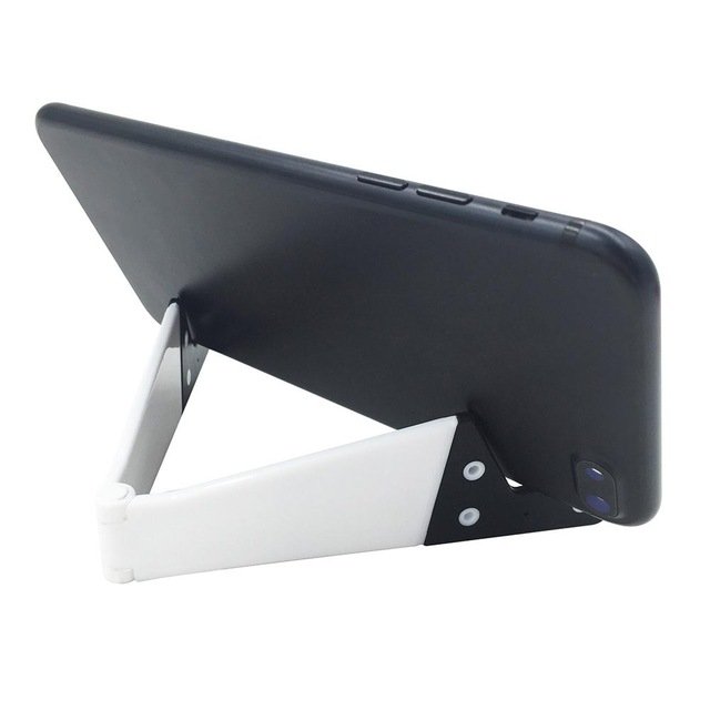 Universal Holder Foldable Mount Smartphone Custom Logo Desk lazy phone holder V Shaped Phone Tablet Holder