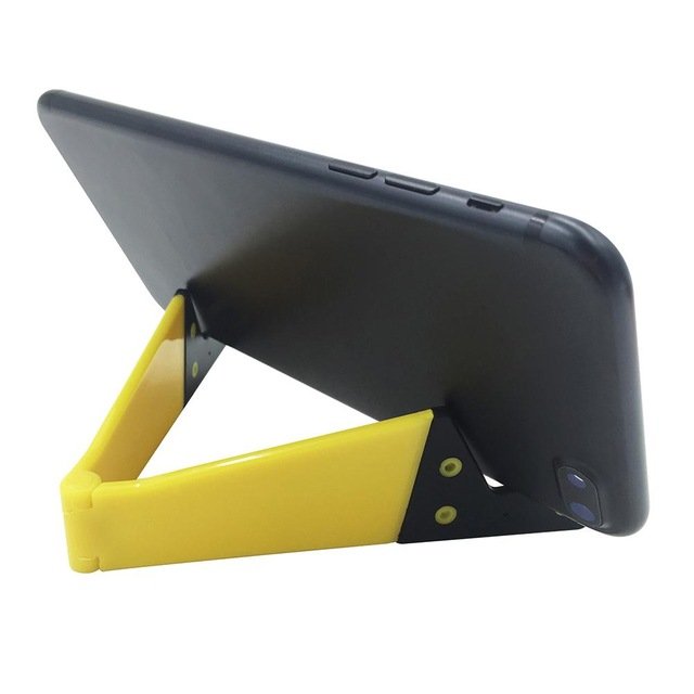 Universal Holder Foldable Mount Smartphone Custom Logo Desk lazy phone holder V Shaped Phone Tablet Holder
