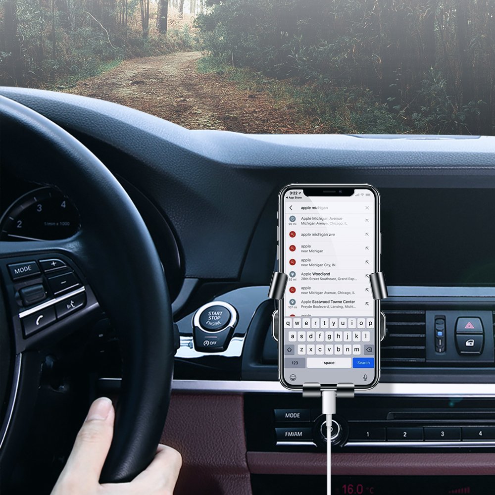Phone Holder Car Air Vent Phone Holder Heavy-Duty Gravity Universal Phone Holder