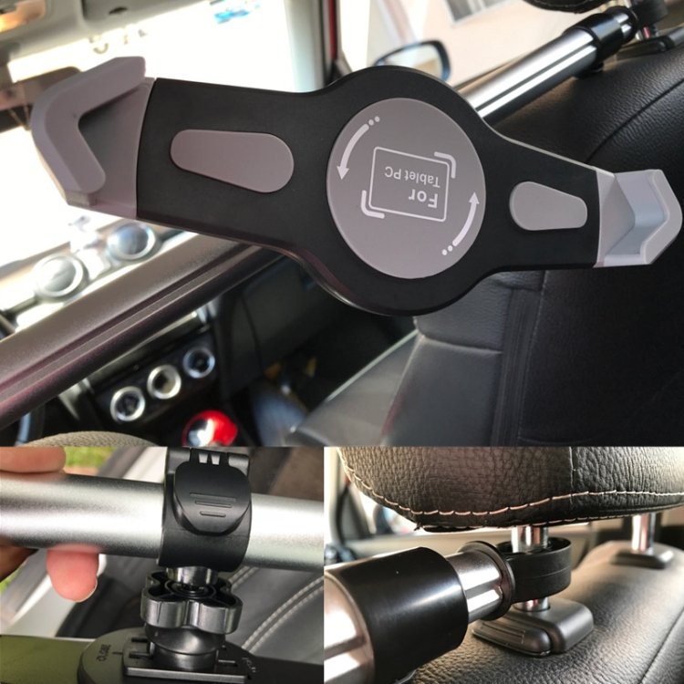 Auto Car Holder Back Seat Headrest Universal 360 Degree Rotation Tablet Mounting Holder For 7-14.5 inch Tablet
