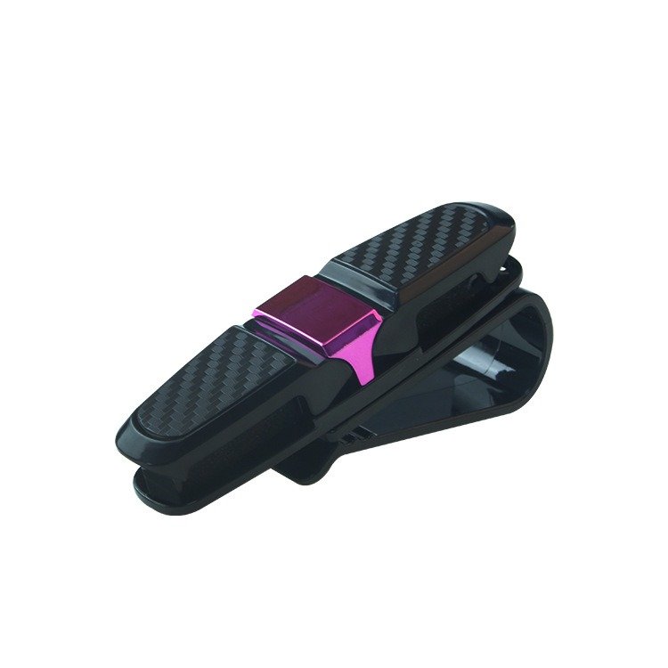 Creative Multi-Functional ABS Car Glasses Clip Portable Ticket Clip and Glasses Holder