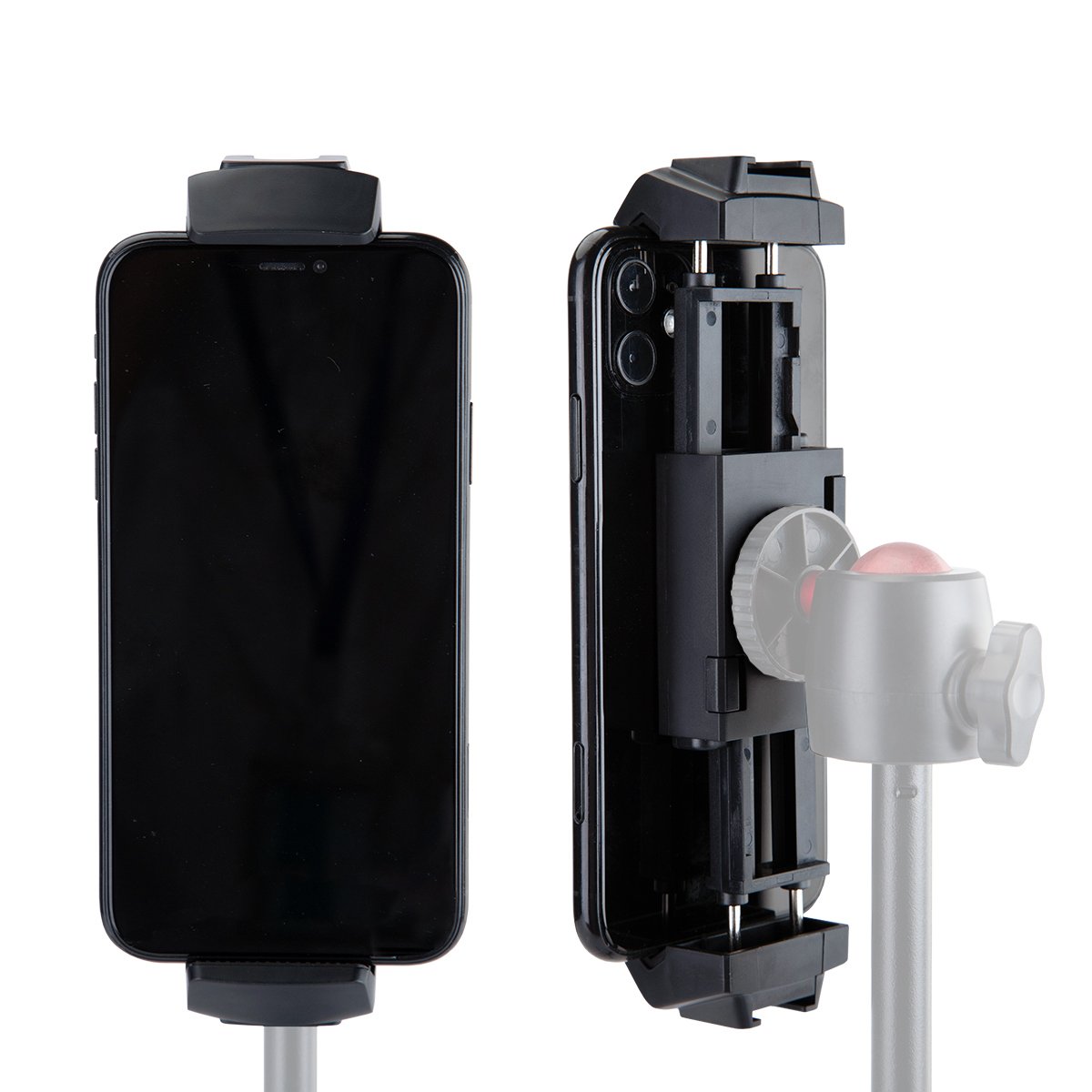 Fotopro Adjustable Universal Cell Phone Holder Adapter Phone Clip For Phone Tablet Tripod