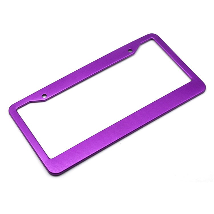 USA Size Wholesale Aluminum plate holders Support custom Printing design logo License Frame Number Plate Car Holder
