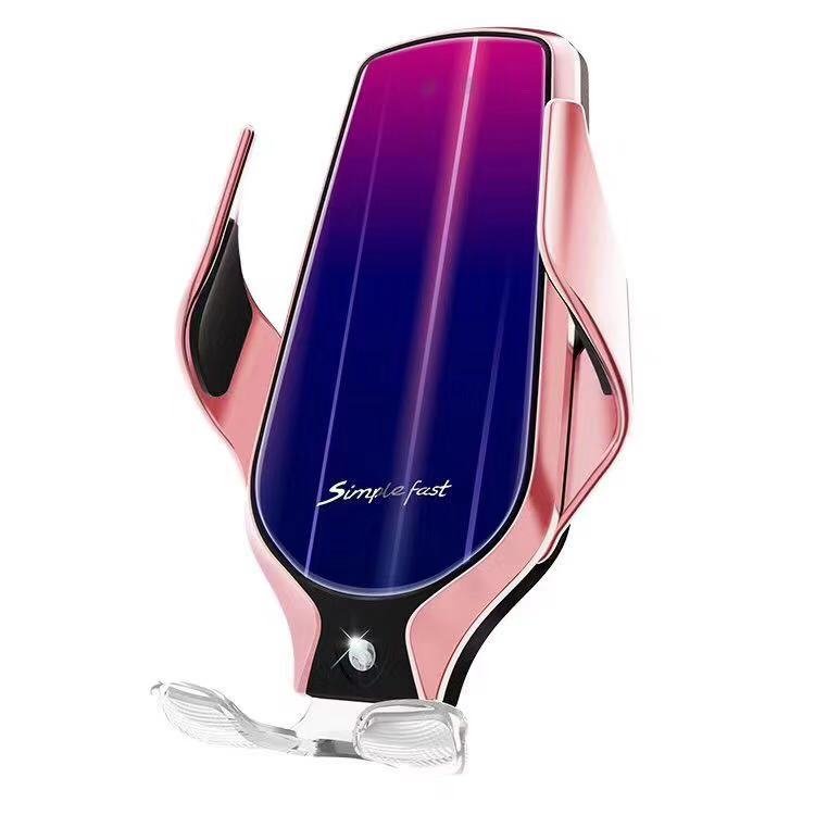 wireless fast chargers phone accessories 2022 smartphone holder phone car holder wireless car charger holders