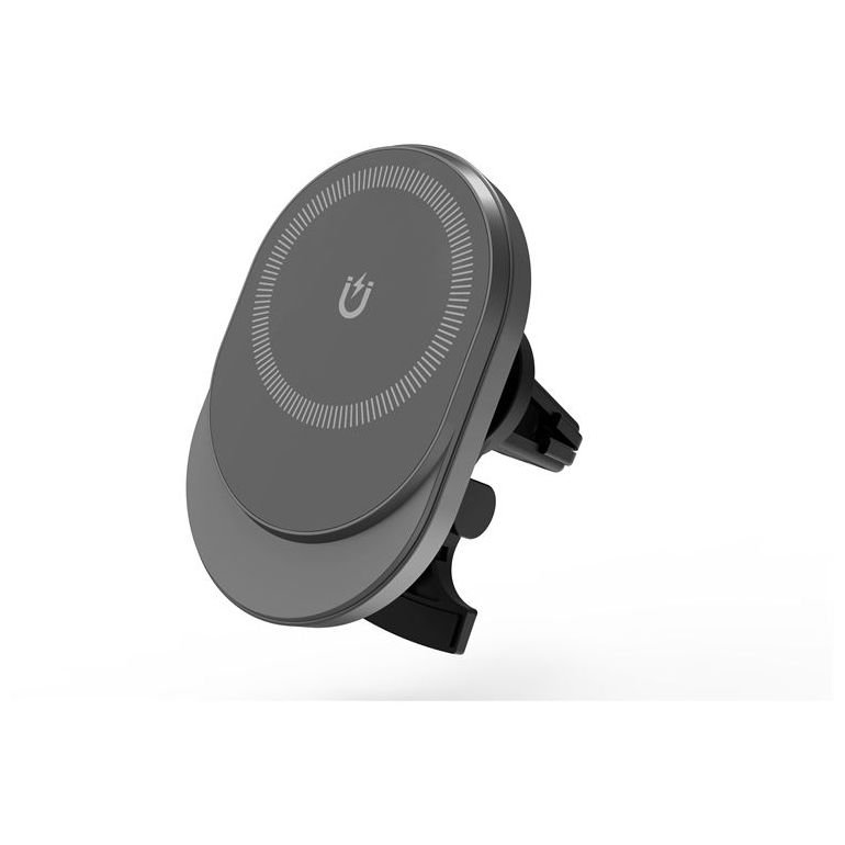 Hot Selling Car Phone Holder with Magnetic Wireless Charging Function Base Supporting iphone 15