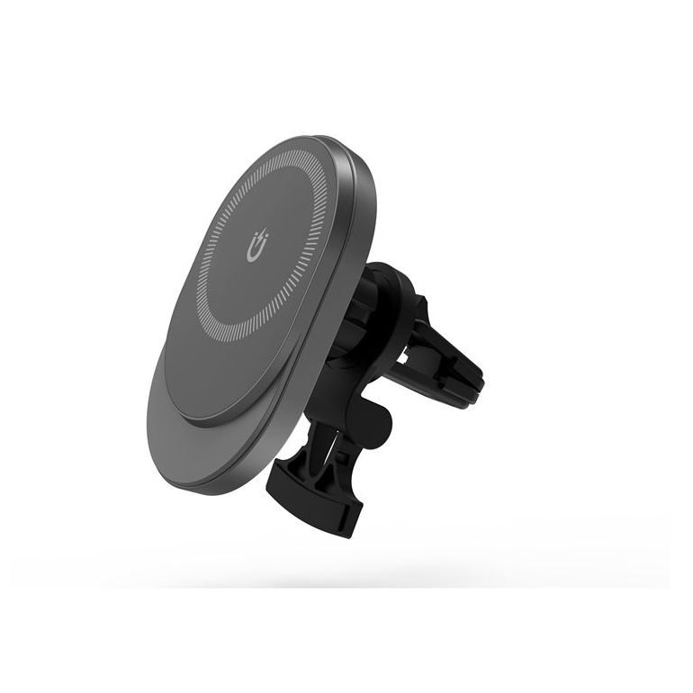 Hot Selling Car Phone Holder with Magnetic Wireless Charging Function Base Supporting iphone 15