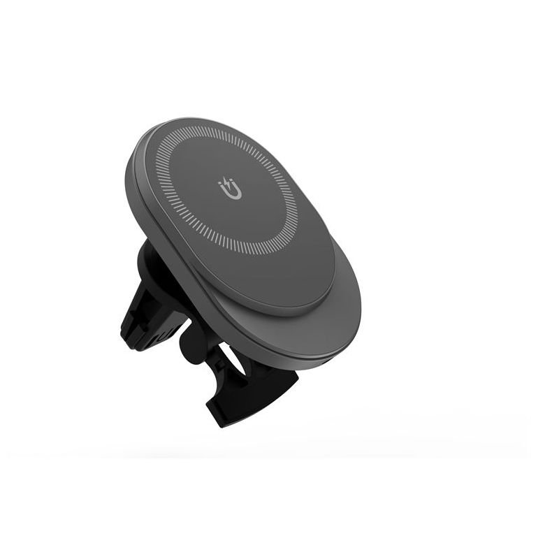Hot Selling Car Phone Holder with Magnetic Wireless Charging Function Base Supporting iphone 15
