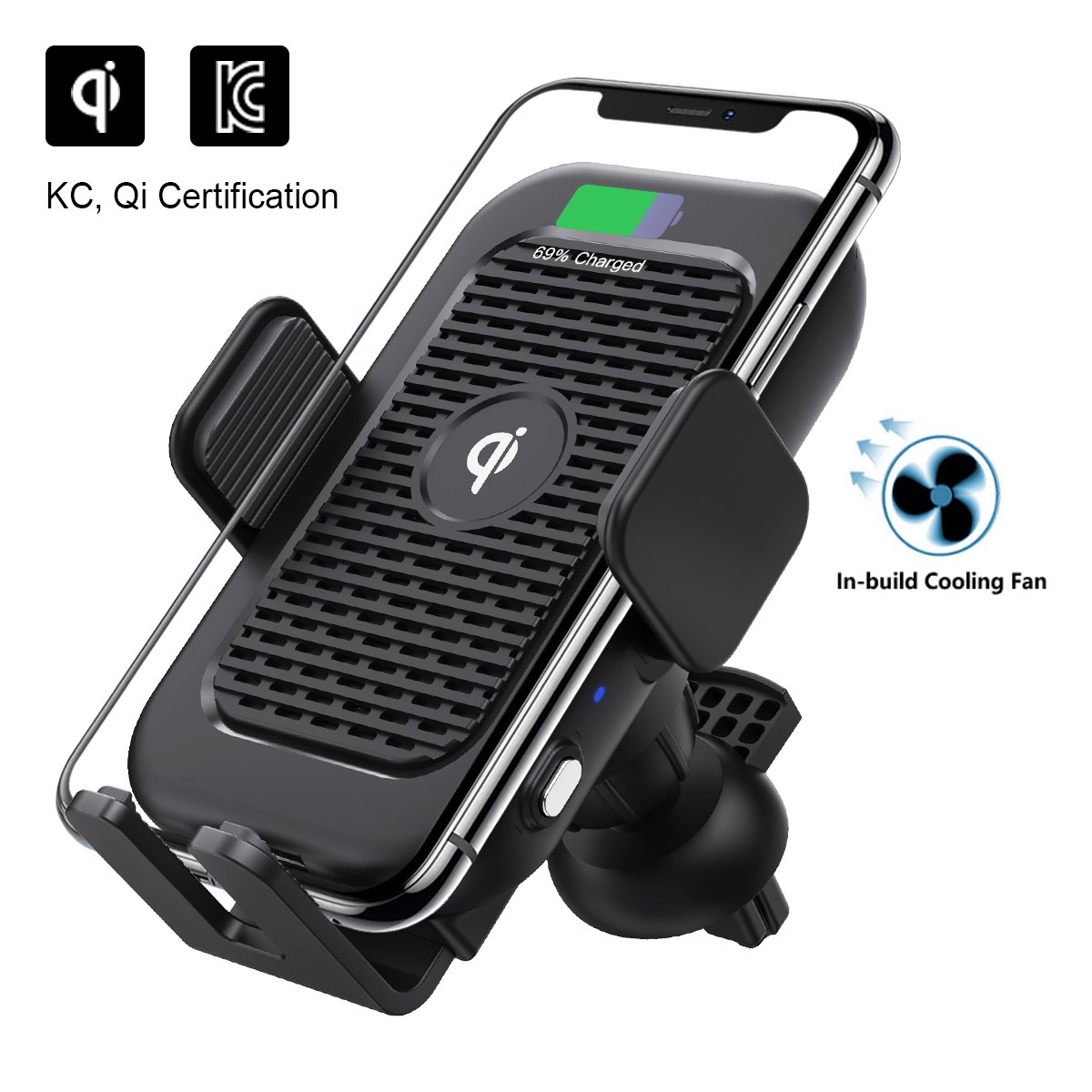 New Oem Custom Logo Shipping Free Quick Charging Special Wireless Car Phone Holder And Charger For Samsung Galaxy Z Flip