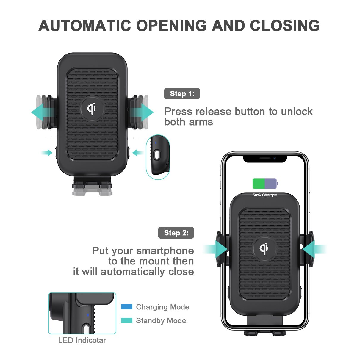 New Oem Custom Logo Shipping Free Quick Charging Special Wireless Car Phone Holder And Charger For Samsung Galaxy Z Flip