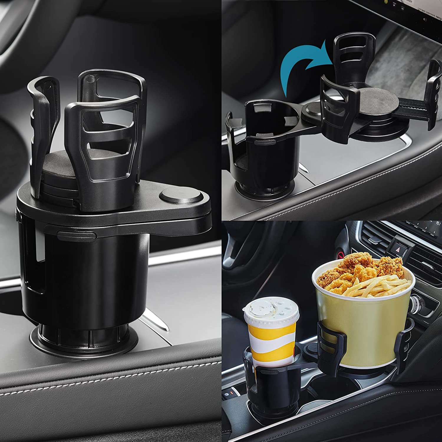 Plus Car Cup drink Holder Auto front seat instant noodles Coffee Water Cup Bottle Can car mount car cup holder coaster