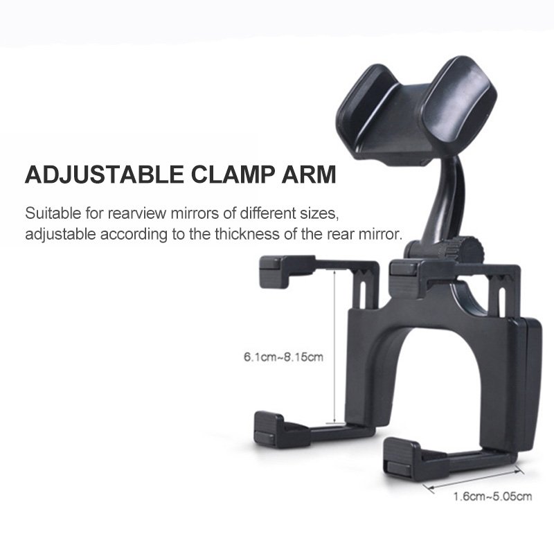 Professional Manufacturer Car Cup Holder Phone Mount Car Rearview Mirror Phone Holder Phone Car Holder Rear Mirror Mount