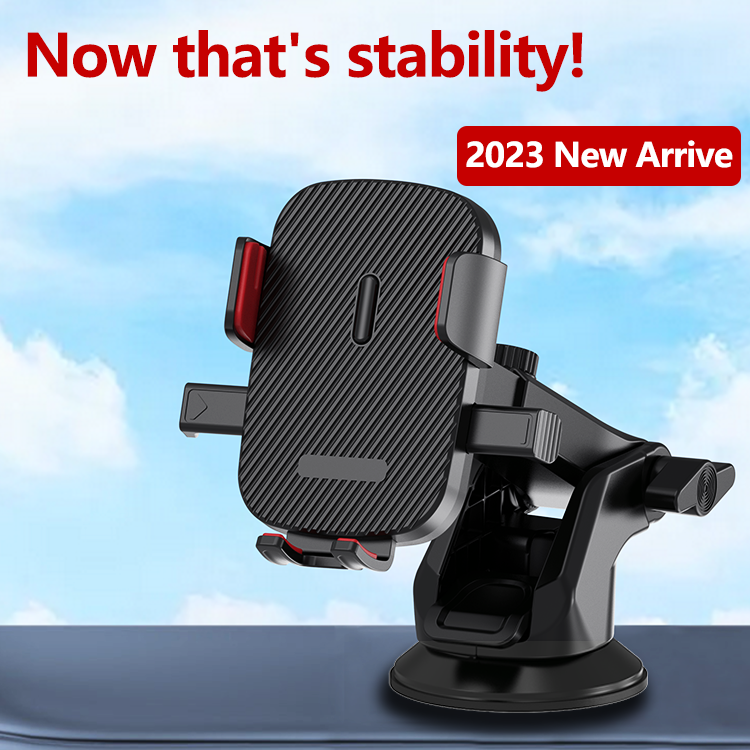 Best Selling Universal Mobile Suction Windshield Car Mount Dashboard Phone Holder Mobile Stand Car Phone Holder Stock
