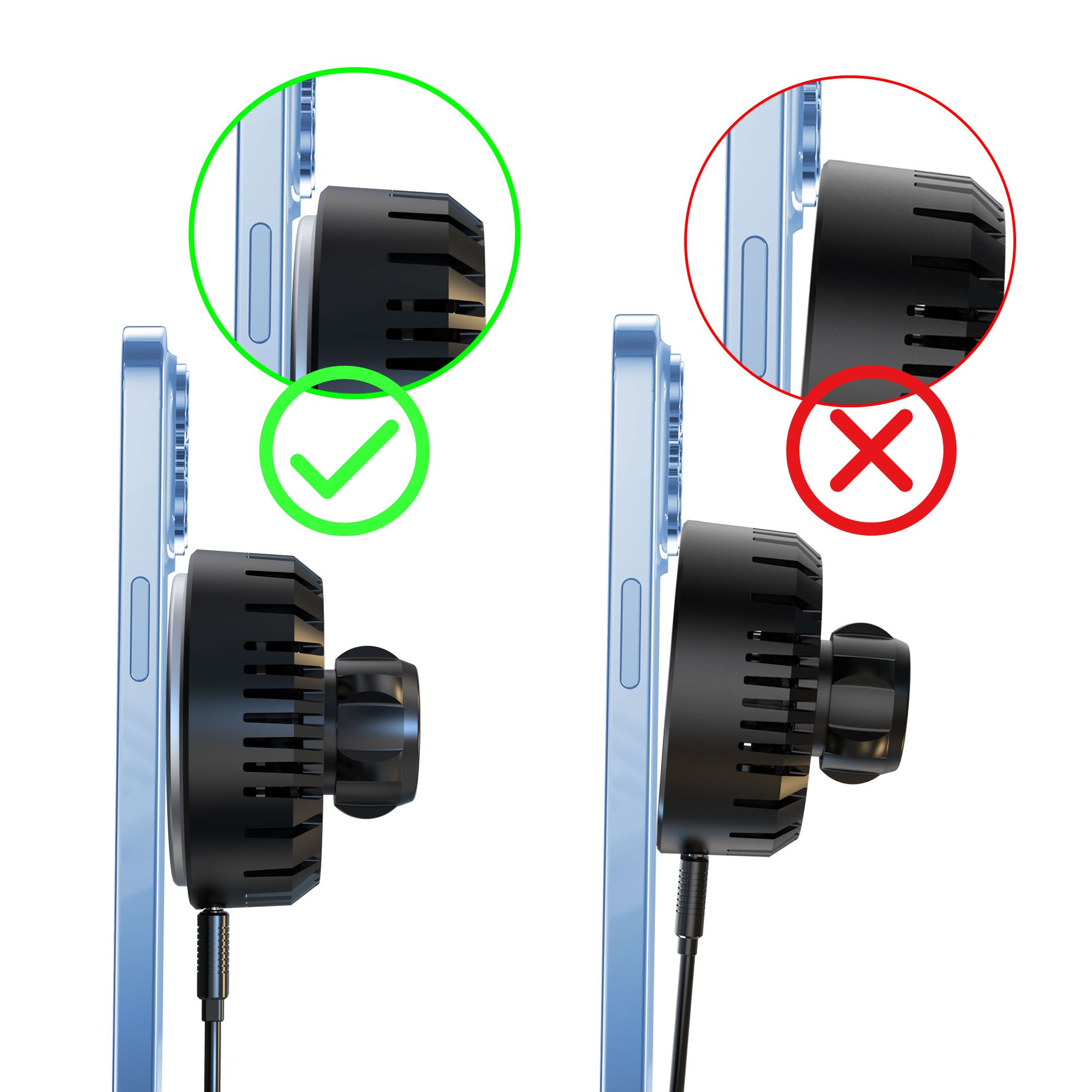 15W Qi2 Peltier Magnetic Wireless Car Chargers Radiator Phone Charging Car Holder With Cooling Fan For iPhone 16/15/14/13/12